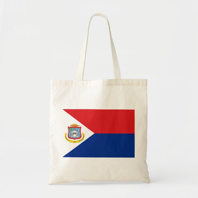 Sint Maarten flag Tote Bag (Front)