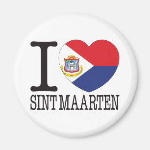 Sint Maarten Love v2 Magnet