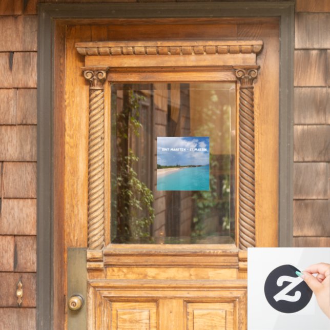 Sint Maarten - St. Martin Beach Scene (Home Door)
