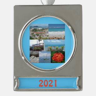 Sint Maarten - St. Martin  Ceramic Ornament