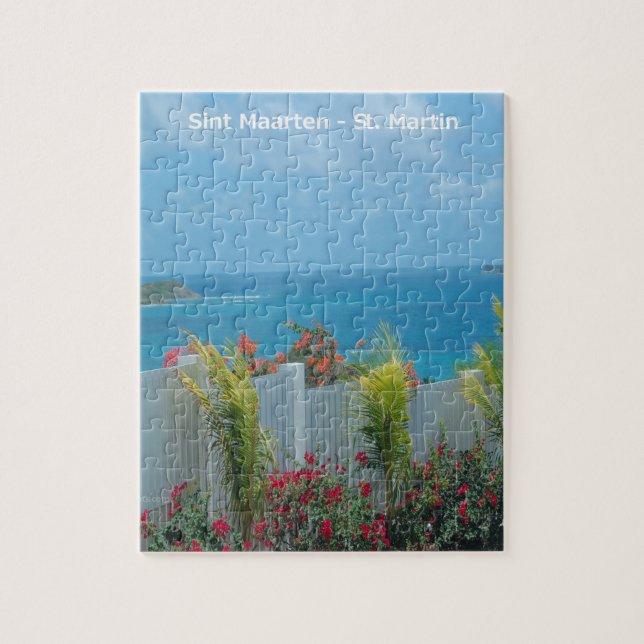 Sint Maarten - St Martin Oceanview Puzzle (Vertical)