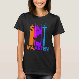 Sint Maartin Colourful Bubbles T-Shirt
