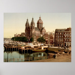 Sint Nicolaaskerk Amsterdam Poster