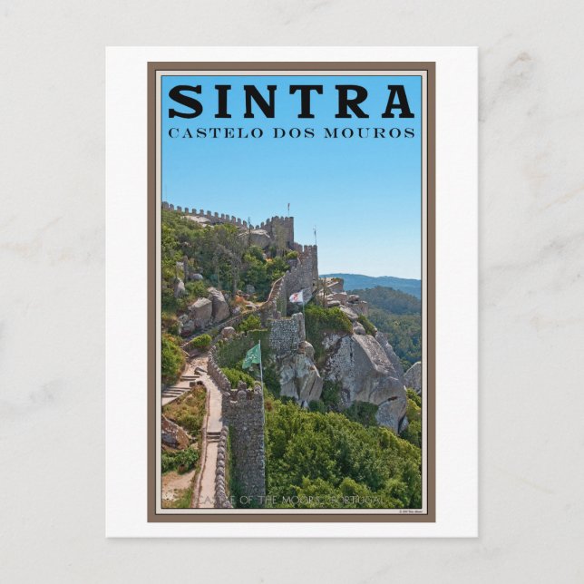 Sintra - Castle of the Moors Postcard (Front)