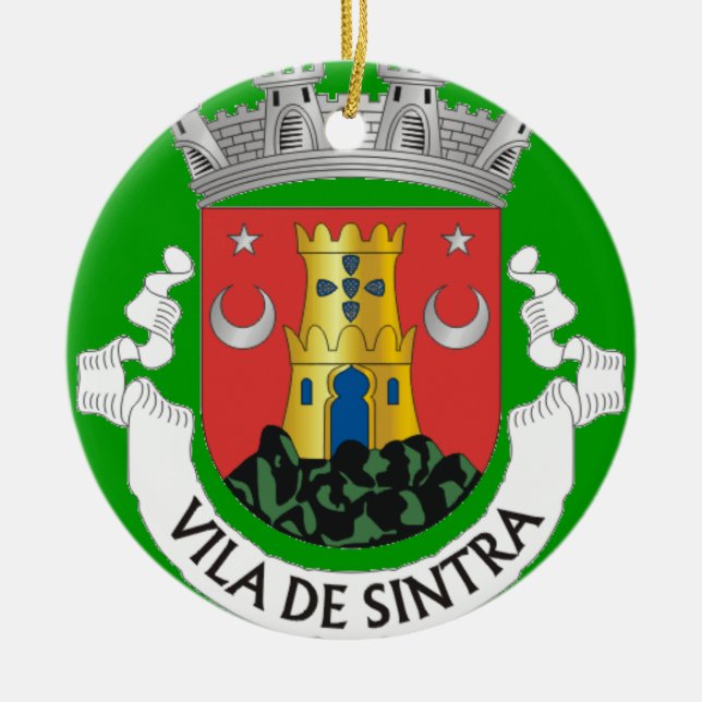 Sintra Portugal Christmas Ornament (Front)