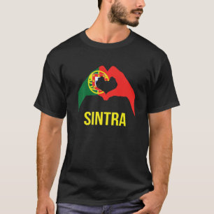 Sintra Portuguese City Love Portugal Flag T-Shirt