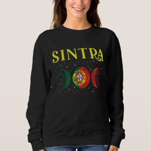 Sintra Portuguese City Retro Portugal Flag Sweatshirt