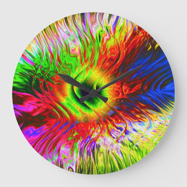 Sinuous 11 Wall Clock (Front)