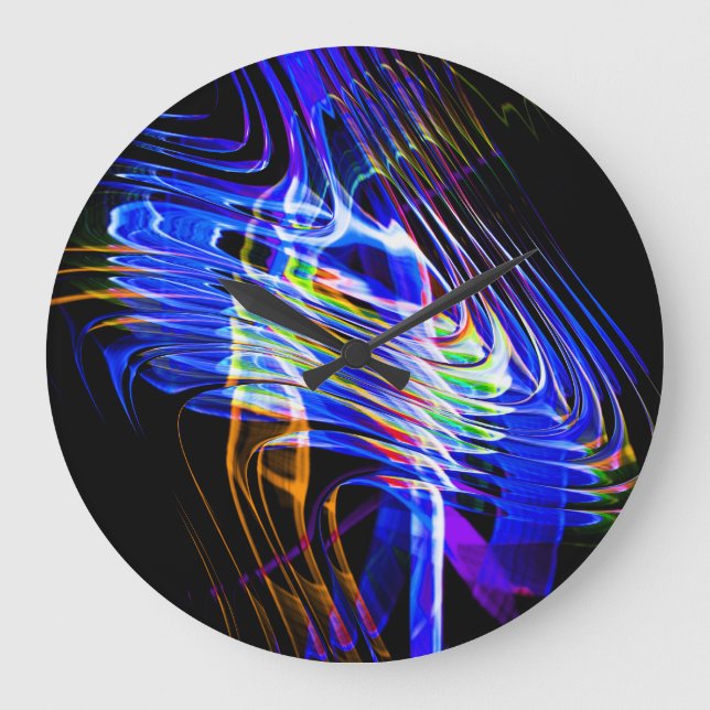 Sinuous 1  Wall Clock (Front)