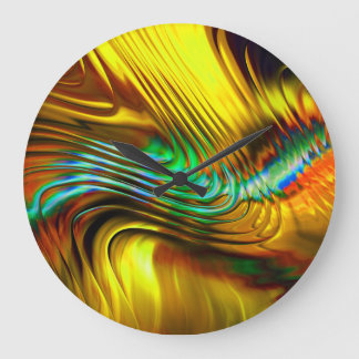 Sinuous 7 Wall Clock