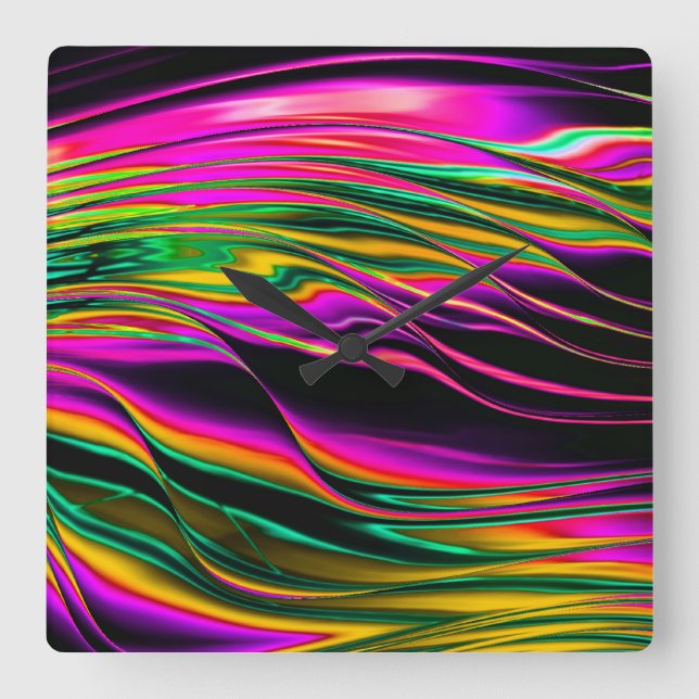 Sinuous 8 Wall Clock (Front)