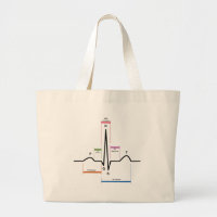 Sinus Rhythm in an Electrocardiogram ECG Diagram