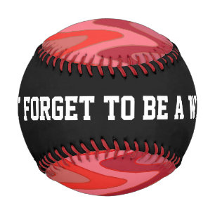 Sinus Waves pattern - red + your ideas Baseball