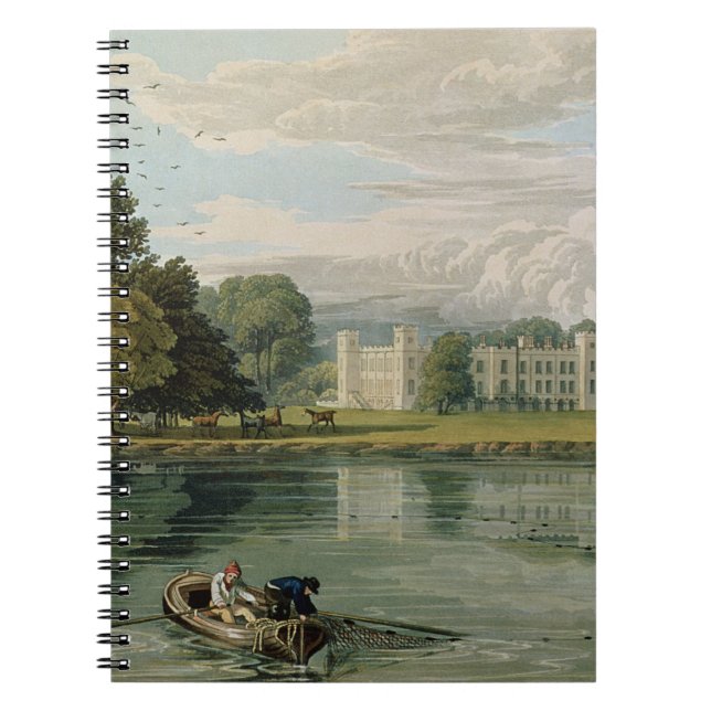 Sion House, engraved by Robert Havell (1769-1832) Notebook (Front)