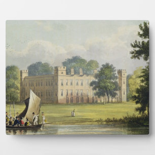 Sion house, from R. Ackermann's (1764-1834) 'Repos Plaque