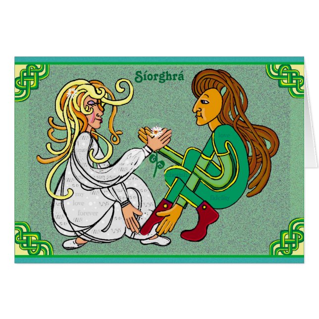 Síorghrá - Eternal love in Irish (Front Horizontal)
