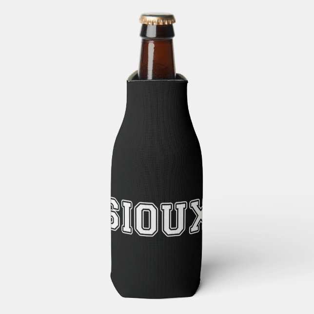 Sioux Bottle Cooler (Bottle Front)