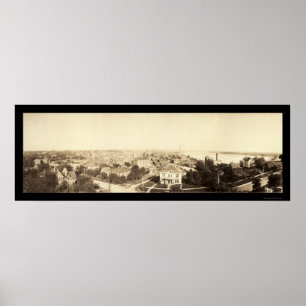 Sioux City IA Photo 1912 Poster