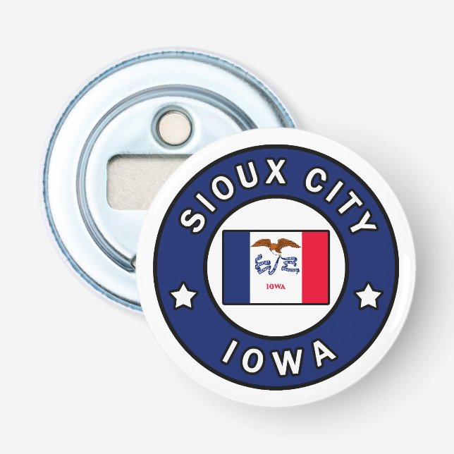 Sioux City Iowa Bottle Opener (Front)