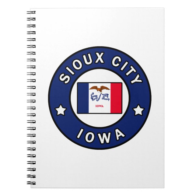 Sioux City Iowa Notebook (Front)