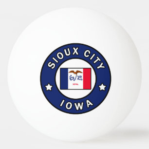 Sioux City Iowa Ping Pong Ball