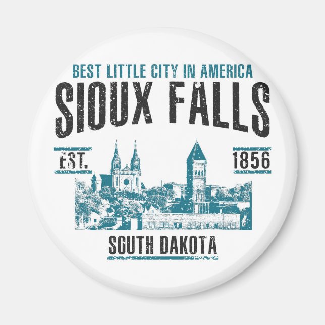 Sioux Falls Magnet (Front)