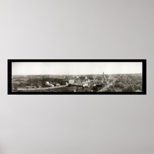 Sioux Falls, SD Photo 1907 Poster