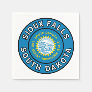 Sioux Falls South Dakota Napkin