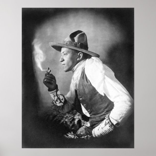 Sioux Indian, 1908. Vintage Photo Poster (Front)