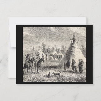 Sioux Village, circa 1876
