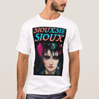 Siouxsie Sioux and the Banshees painted