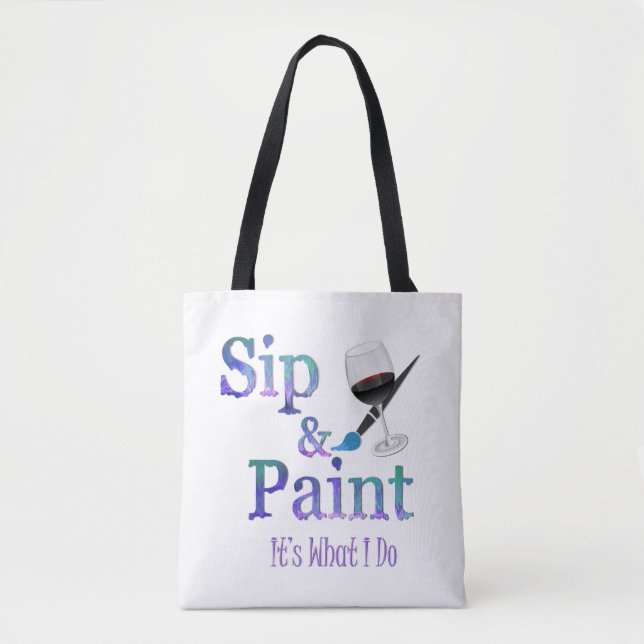 Sip and Paint Bag (Front)