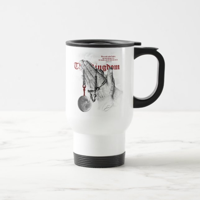 Sip and Pray Travel Mug (Right)