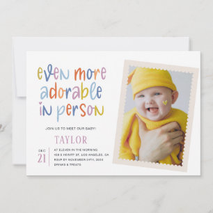 Sip and See Invitation Even More Adorable in Perso