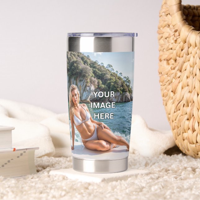 SIP! ☕ Custom Thermal Tumbler – Hot or Cold Design (Living Room)