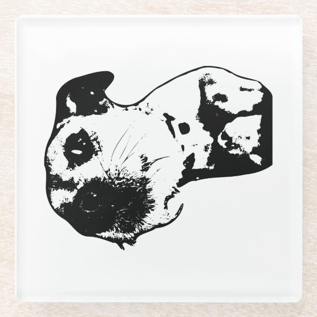 Sip, Don’t Stress Glass Coaster (Front)