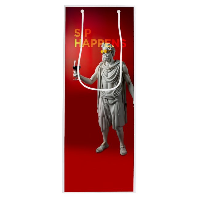 Sip Happens Wine Bag (Front)