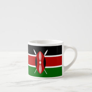 Sip in Kenya Style! Patriotic Espresso Cup