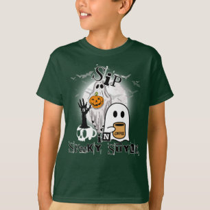 Sip in spooky style T-Shirt