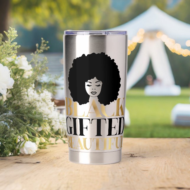 Sip in Style – Celebrate Black Gifted and Beautifu Insulated Tumbler (Wedding (Rotated))