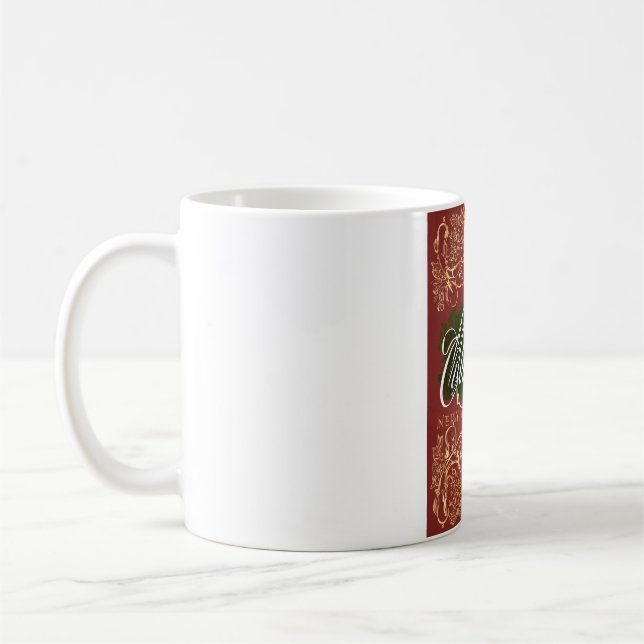 "Sip in Style: Unleash Your Mornings with Our Chic Coffee Mug (Left)