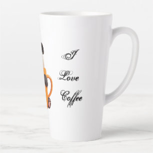 Sip in Style with Cuteness Overload!" Latte Mug