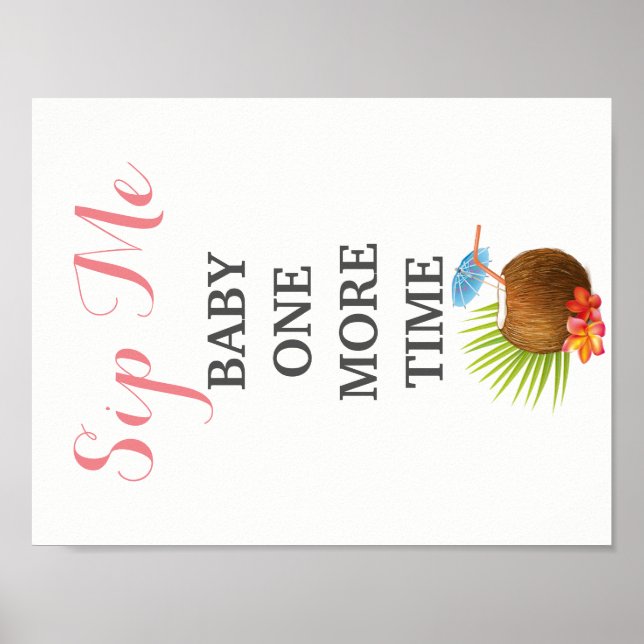 Sip It Kitchen Pun Print (Front)