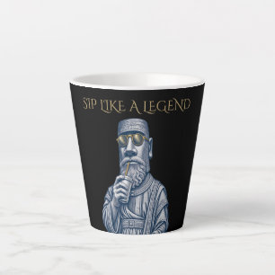 SIP LIKE A LEGEND Vintage Art Latte Mug