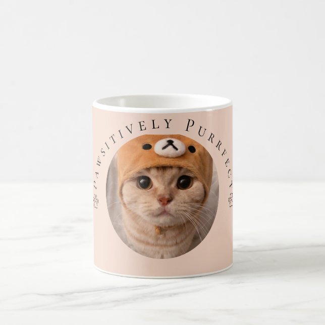 Sip, Purr, Repeat I Cute cat Mug (Center)