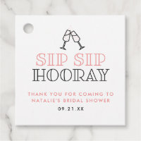 Sip Sip Hooray Bridal Shower