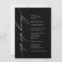 Sip, Sip, Hooray, Bridal Shower Party Celebration