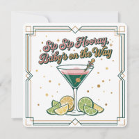Sip Sip Hooray Cocktail Lounge | Baby Shower