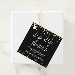 Sip Sip Hooray Congratulations Retirement Favour T Tags
