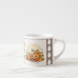 Sip, Sip, Spook! Halloween Pumpkin Mug Design